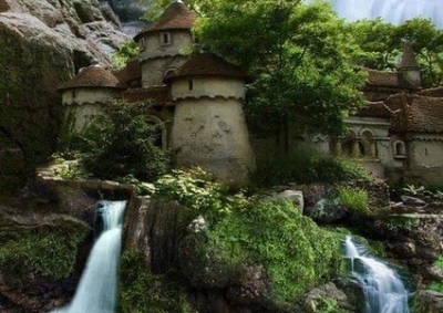 "Waterfall Castle, Poland" by Hase don is licensed under CC BY-NC-SA 2.0